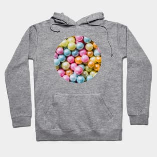 Candy Pastel Sprinkle Pearls Photograph Circle Hoodie